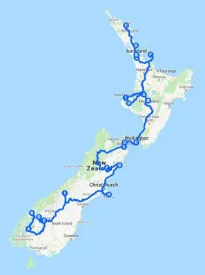 North & South Island Delights Tour - 28 Days